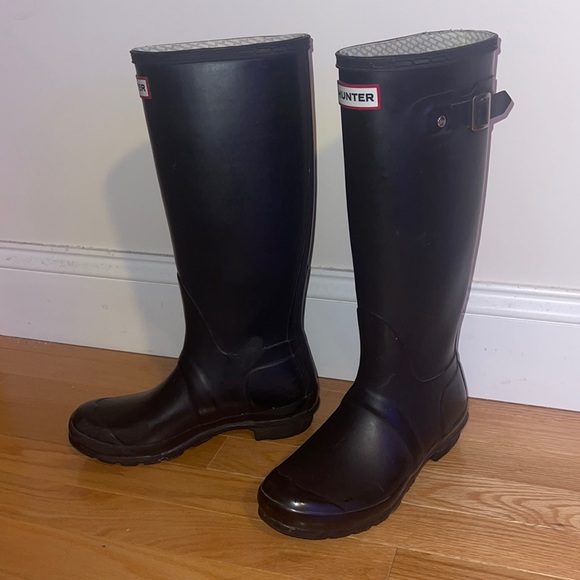 Women’s Original Tall Rain Boots: Black - Picture 1 of 5
